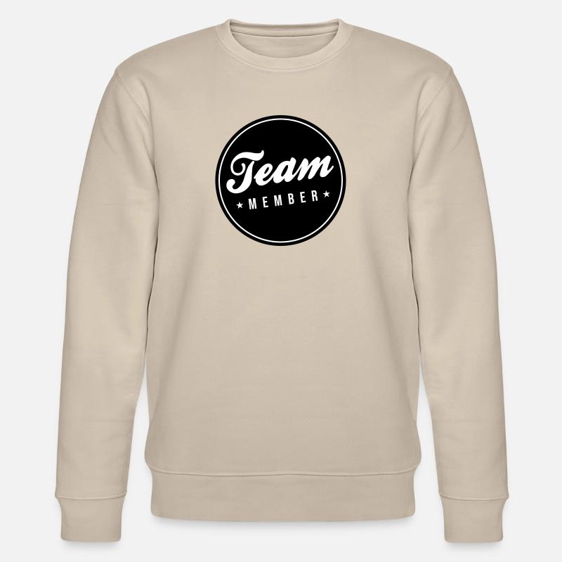 Team Mitglied - Stanley/Stella Unisex Bio-Sweatshirt CHANGER  - Beige