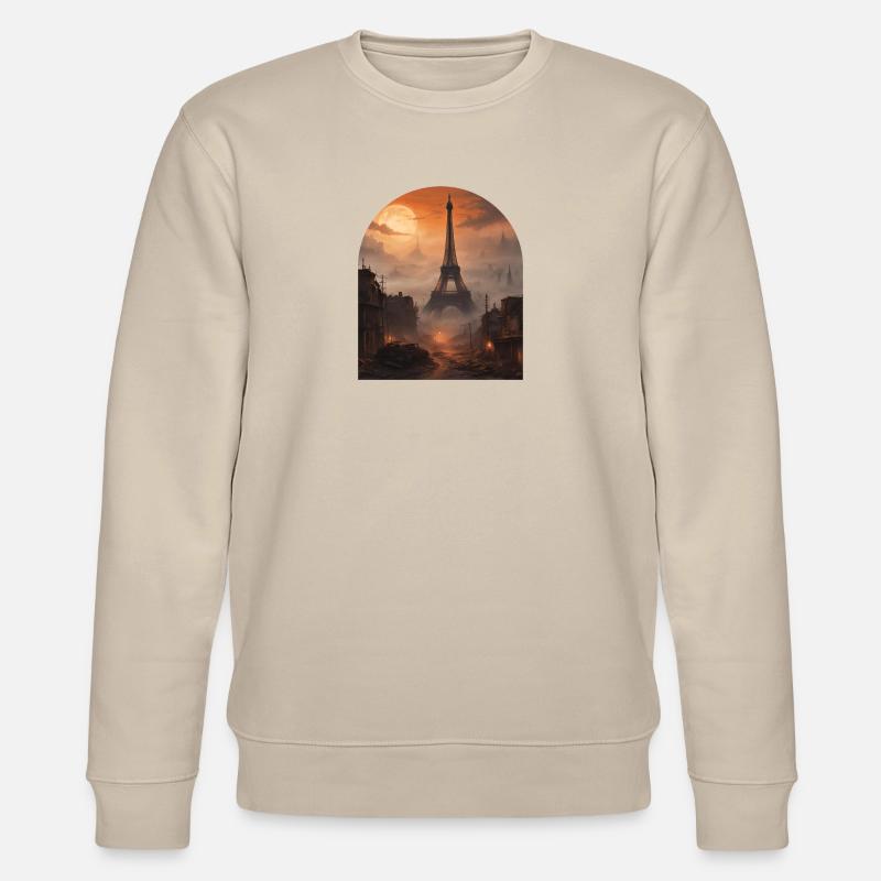 La tour Eiffel - Sweat bio CHANGER Stanley/Stella Unisexe - beige