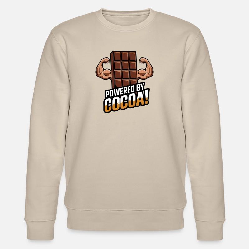 Propulsé par le cacao ! - Sweat bio CHANGER Stanley/Stella Unisexe - beige