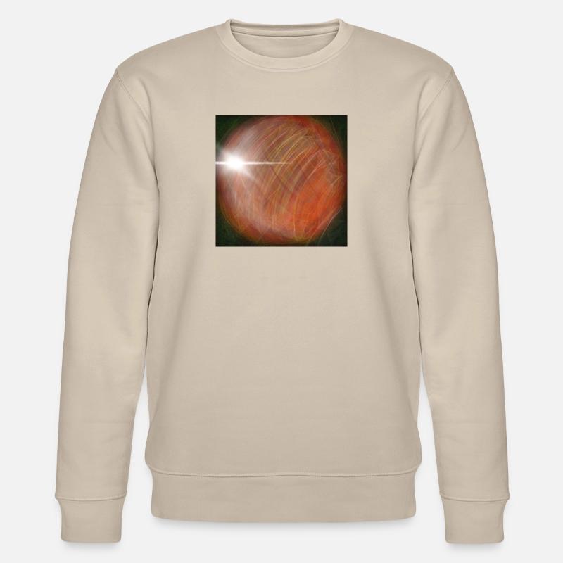 Kosmischer Apfel - Stanley/Stella Unisex Bio-Sweatshirt CHANGER  - Beige