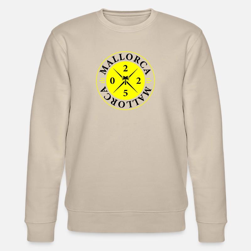 Mallorca 2025 Holidays - Stanley/Stella CHANGER Unisex Organic Sweatshirt - beige