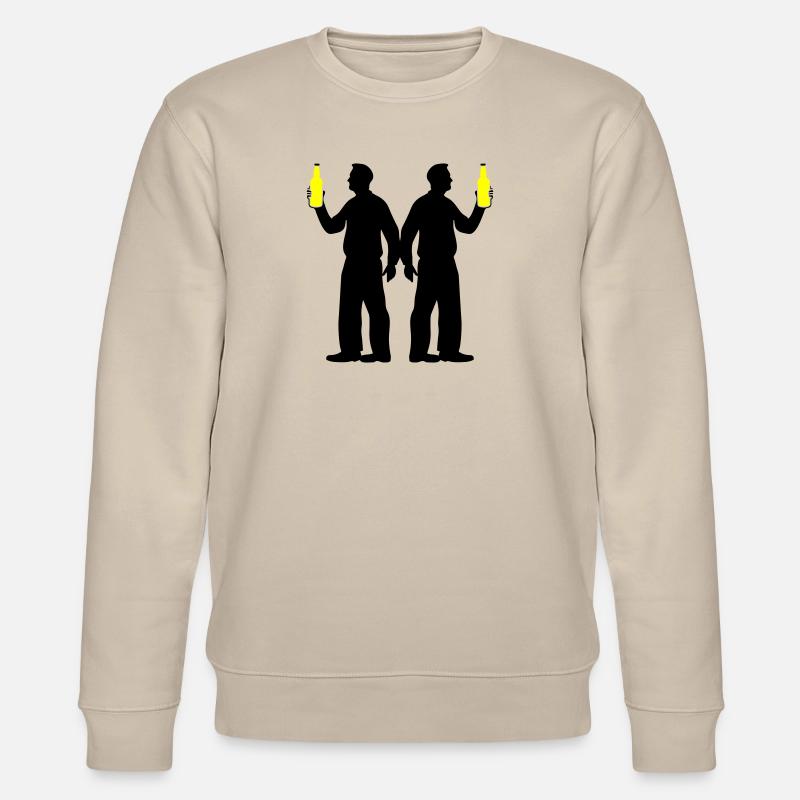 Drinking Team Jga - Stanley/Stella Unisex Bio-Sweatshirt CHANGER  - Beige