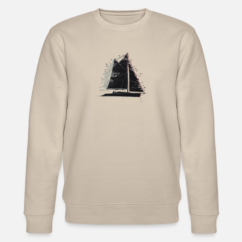 Schleier - Stanley/Stella Unisex Bio-Sweatshirt CHANGER  - Beige
