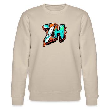 Zurich zh Switzerland - Stanley/Stella CHANGER Unisex Organic Sweatshirt - beige - Front - Nik (191cm) & Marisol (170cm)