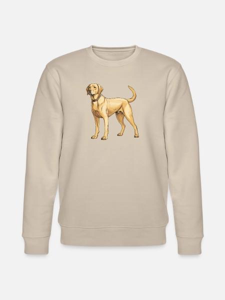 Labrador Dog - Stanley/Stella CHANGER Unisex Organic Sweatshirt - beige