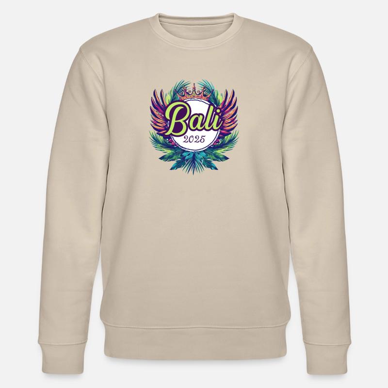 L’équipe de Bali 2025 - Sweat bio CHANGER Stanley/Stella Unisexe - beige