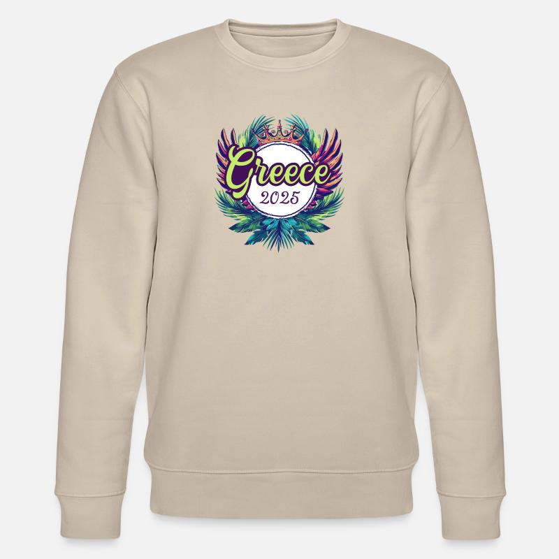 L’équipe de la Grèce 2025 - Sweat bio CHANGER Stanley/Stella Unisexe - beige