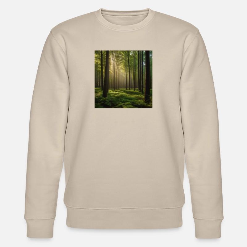Wald survival - Stanley/Stella Unisex Bio-Sweatshirt CHANGER  - Beige