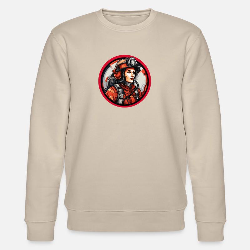 Pompière - Sweat bio CHANGER Stanley/Stella Unisexe - beige