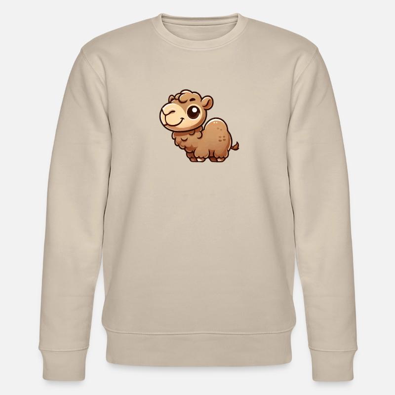 Dessin animé de chameau - Sweat bio CHANGER Stanley/Stella Unisexe - beige
