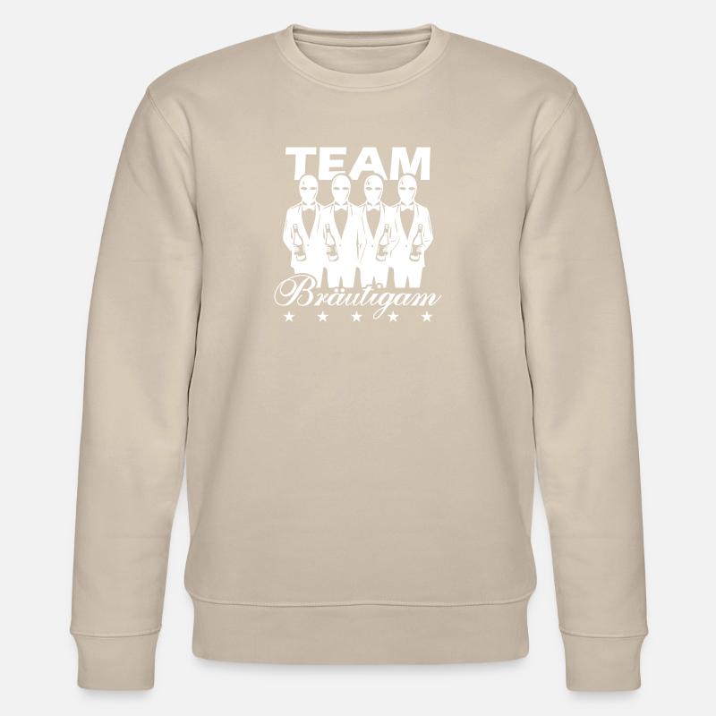 Équipe Groom - Sweat bio CHANGER Stanley/Stella Unisexe - beige