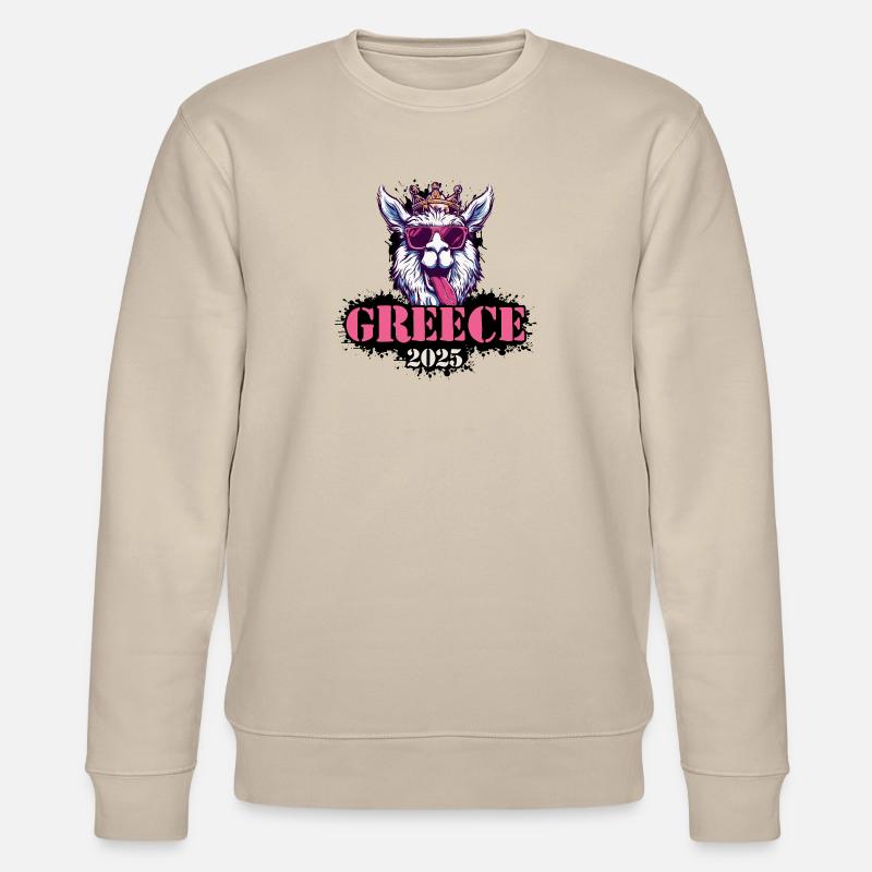Grèce 2025 Alpaga - Sweat bio CHANGER Stanley/Stella Unisexe - beige