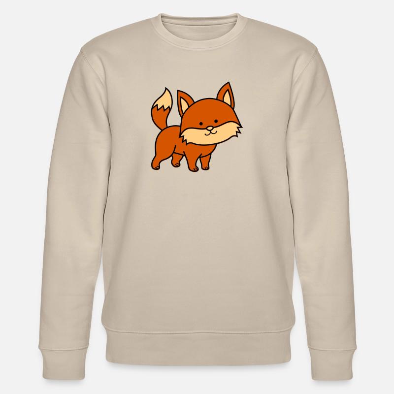 fuchs - Stanley/Stella Unisex Bio-Sweatshirt CHANGER  - Beige