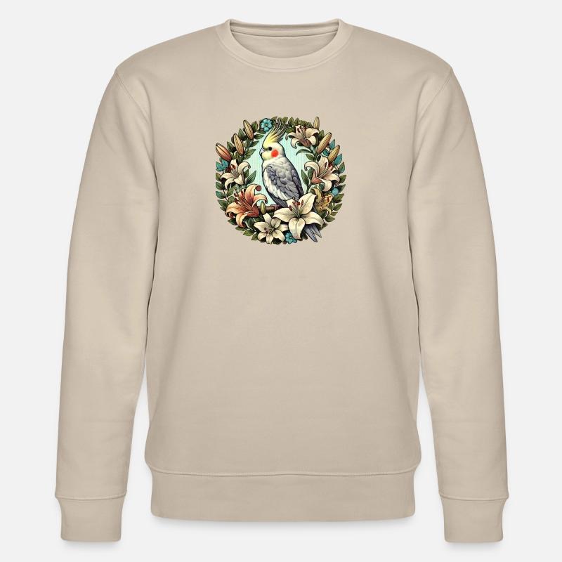 Calopsitte - Sweat bio CHANGER Stanley/Stella Unisexe - beige