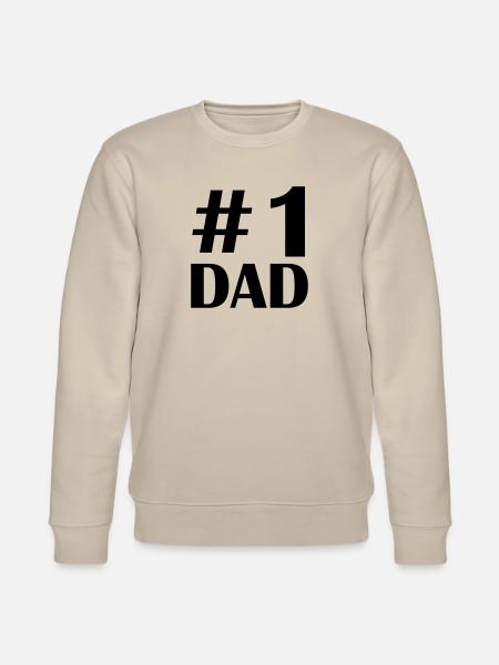 1 dad - Stanley/Stella Unisex Bio-Sweatshirt CHANGER  - Beige