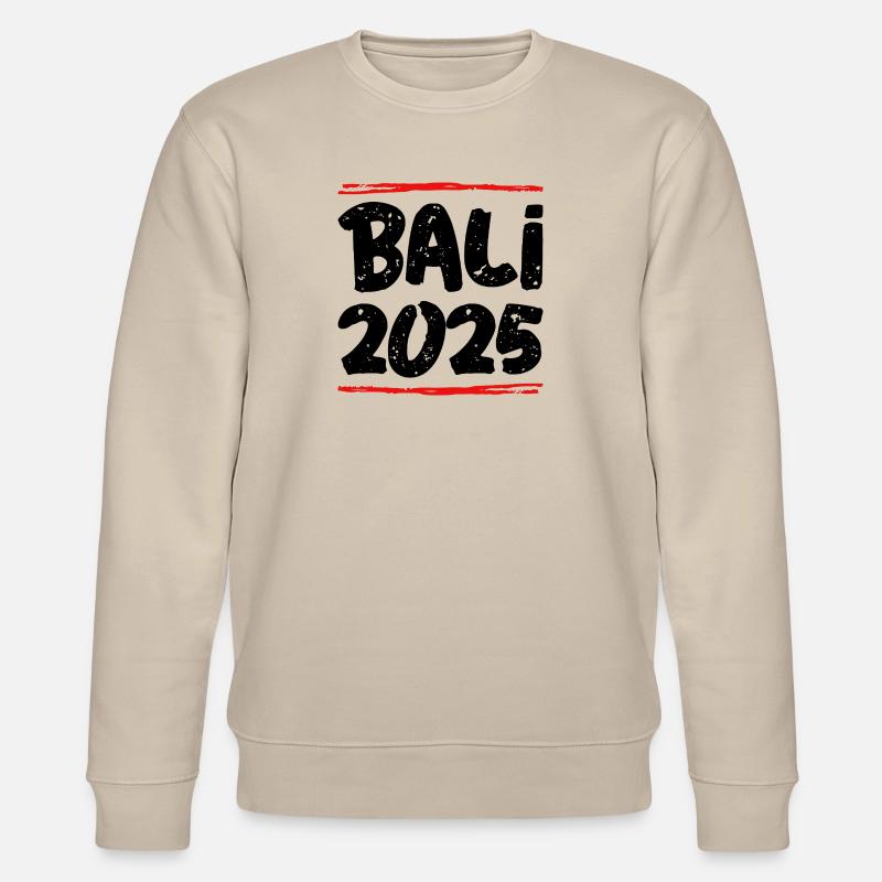 Bali 2025 Dicton - Sweat bio CHANGER Stanley/Stella Unisexe - beige
