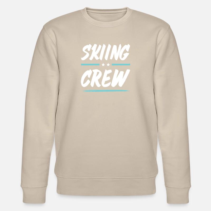 Équipe de ski - Sweat bio CHANGER Stanley/Stella Unisexe - beige