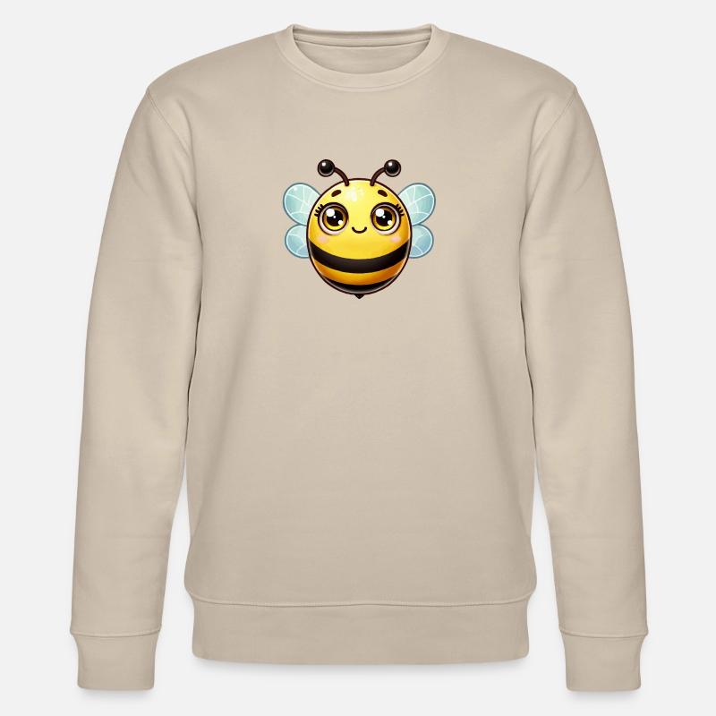 bee - Stanley/Stella CHANGER Unisex Organic Sweatshirt - beige