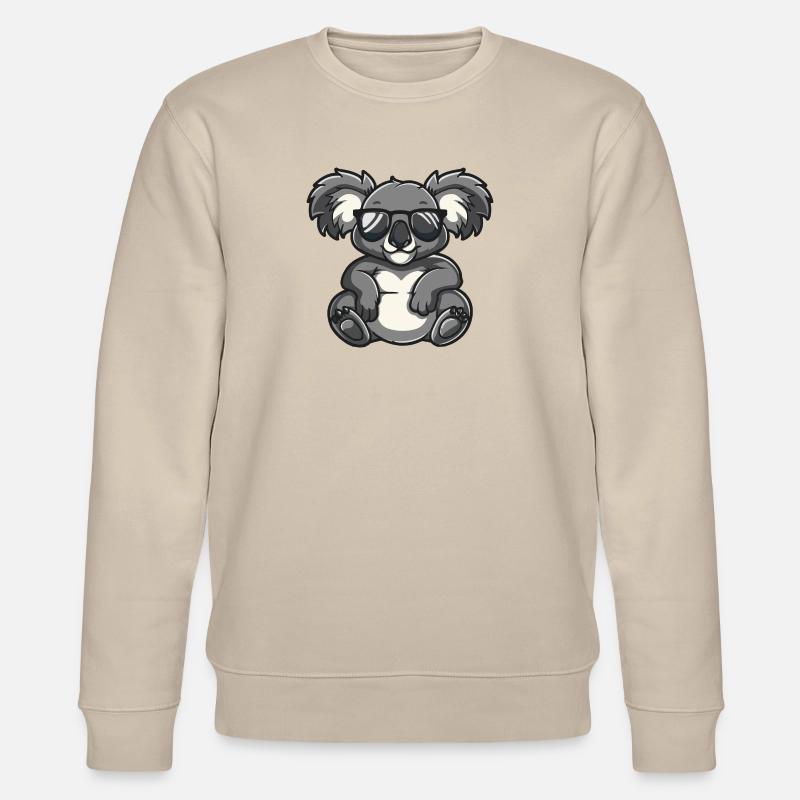 Koala - Sweat bio CHANGER Stanley/Stella Unisexe - beige