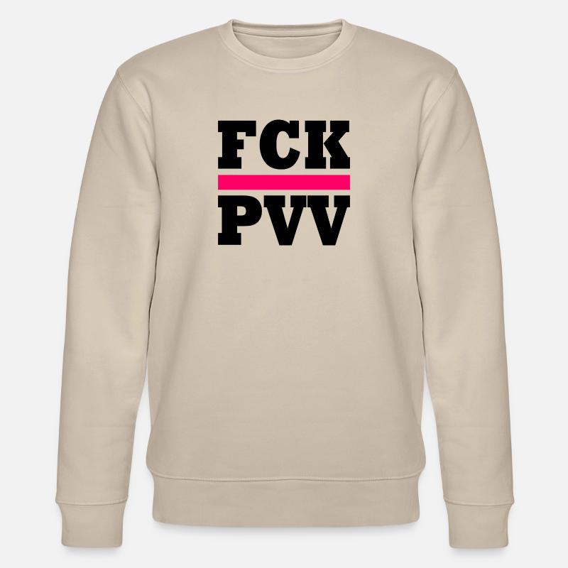 Fck pvv - Stanley/Stella Unisex Bio-Sweatshirt CHANGER  - Beige
