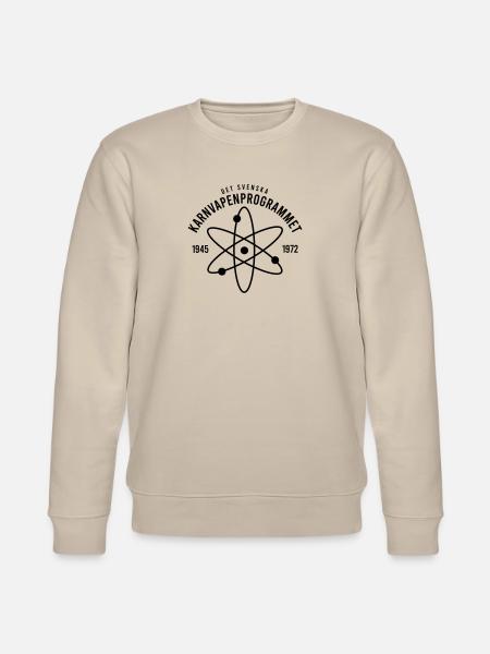 The Swedish nuclear weapons programme - Stanley/Stella CHANGER Unisex Organic Sweatshirt - beige