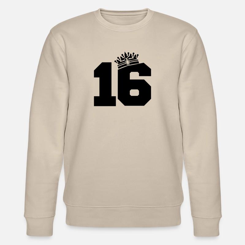 16 très grand lit - Sweat bio CHANGER Stanley/Stella Unisexe - beige