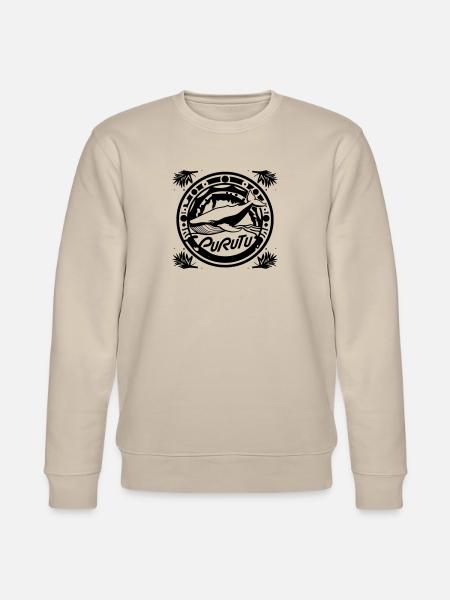 Baleines Rurutu - Sweat bio CHANGER Stanley/Stella Unisexe - beige