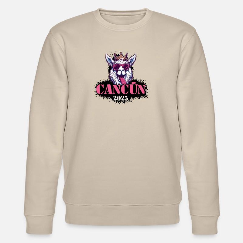 Cancun 2025 Alpaga - Sweat bio CHANGER Stanley/Stella Unisexe - beige