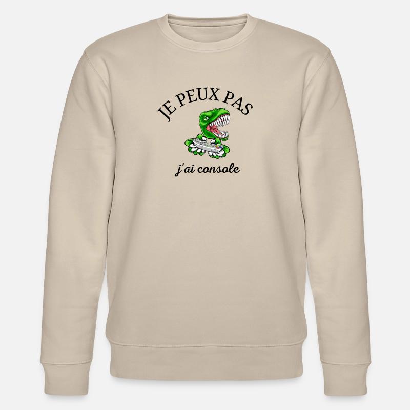 je peux pas j'ai console - Sweat bio CHANGER Stanley/Stella Unisexe - beige