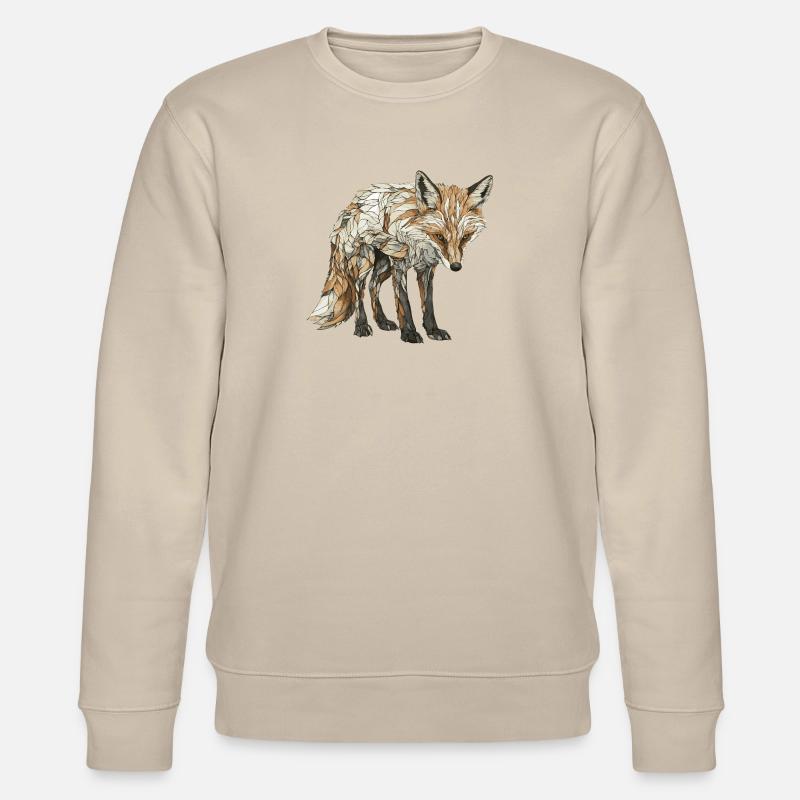 Fox - Stanley/Stella CHANGER Unisex Organic Sweatshirt - beige