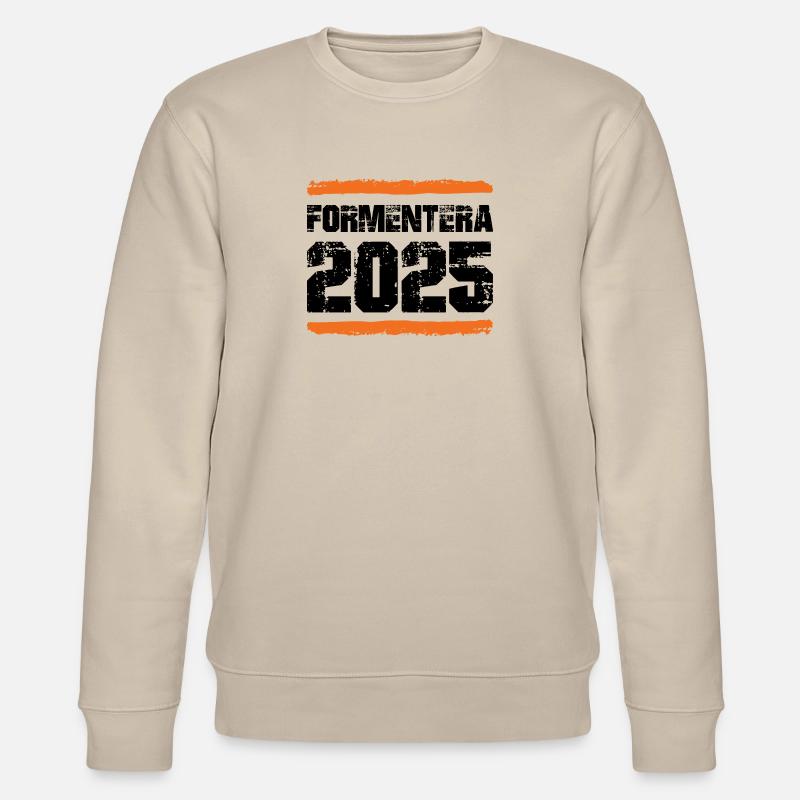L’équipe de Formentera 2025 - Sweat bio CHANGER Stanley/Stella Unisexe - beige