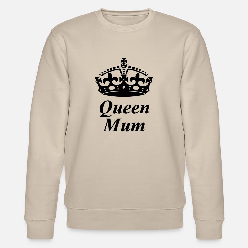 Queen Mum - Stanley/Stella Unisex Bio-Sweatshirt CHANGER  - Beige