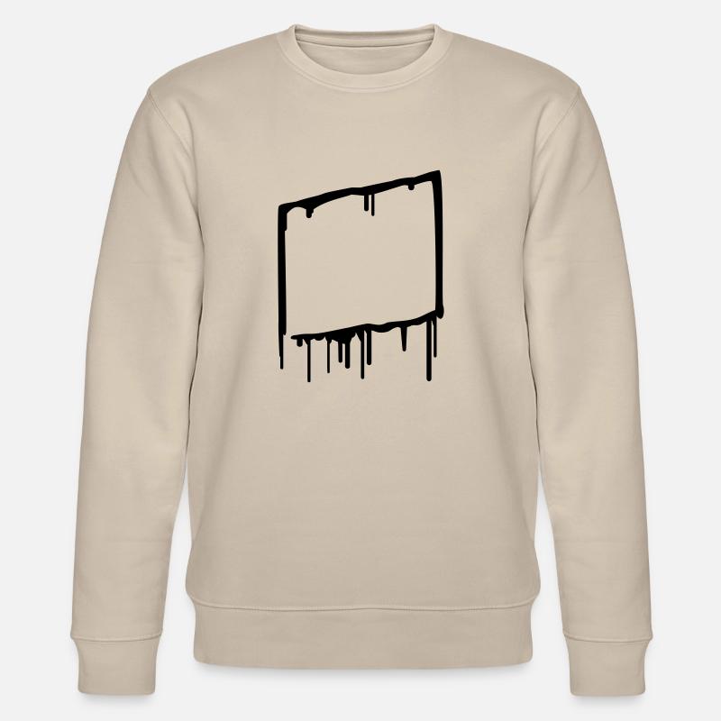 graffiti_frame - Sweat bio CHANGER Stanley/Stella Unisexe - beige