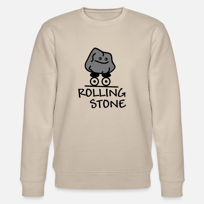 Rolling Stone - Stanley/Stella Unisex Bio-Sweatshirt CHANGER  - Beige