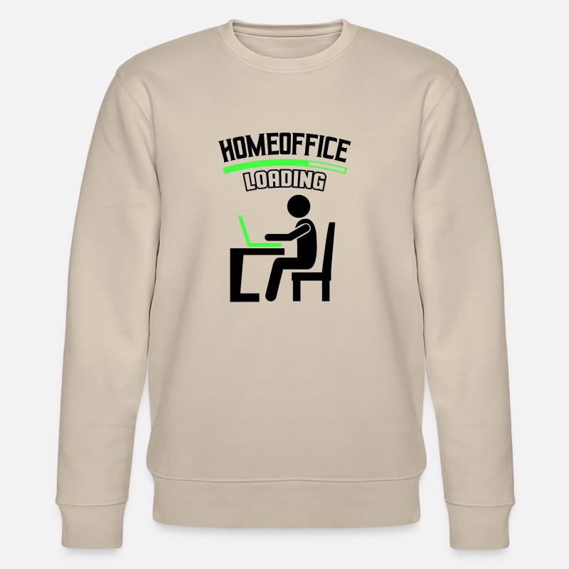 Arbeit Büro Homeoffice Loading - Stanley/Stella Unisex Bio-Sweatshirt CHANGER - Beige