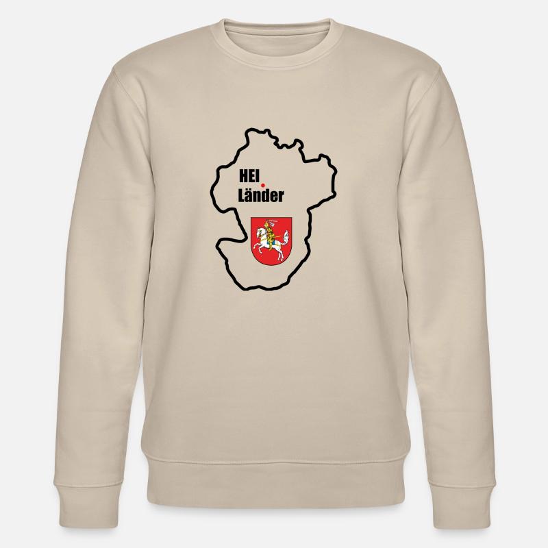 HEI Länder - Stanley/Stella Unisex Bio-Sweatshirt CHANGER  - Beige