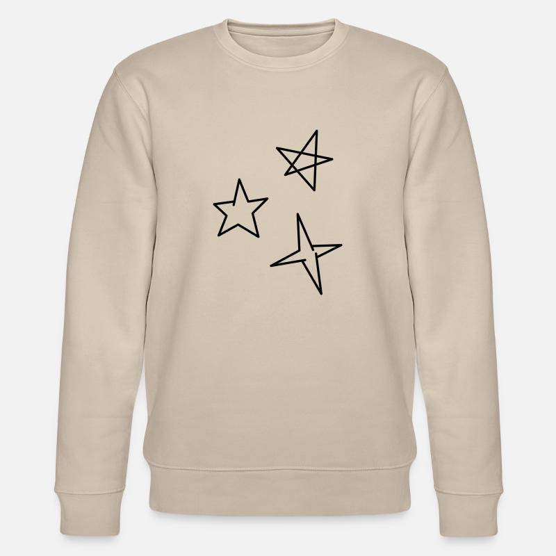 Sterne - Stanley/Stella Unisex Bio-Sweatshirt CHANGER  - Beige