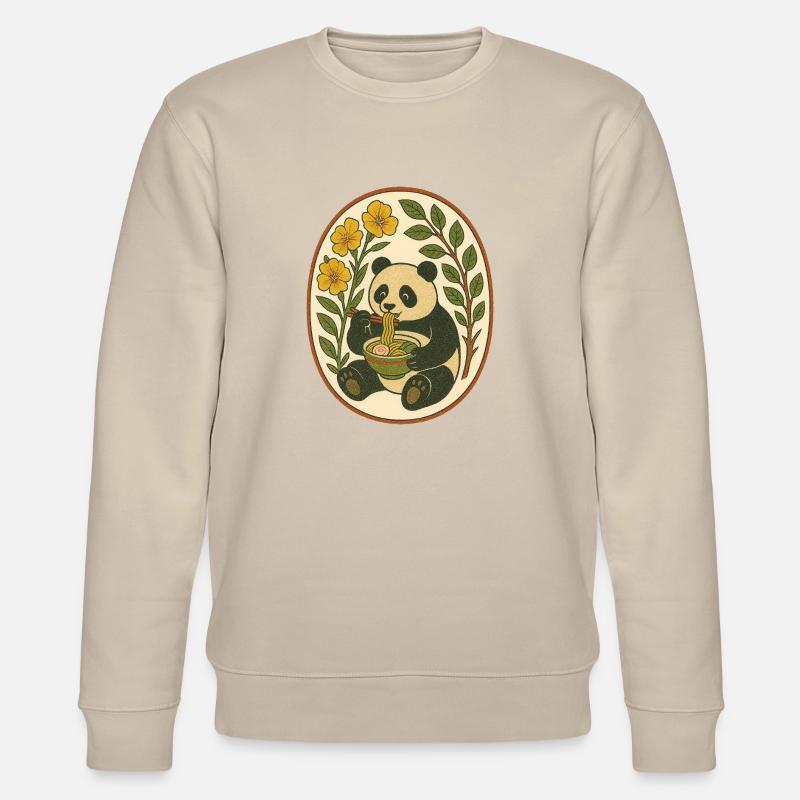 Ramen Panda - Sweat bio CHANGER Stanley/Stella Unisexe - beige