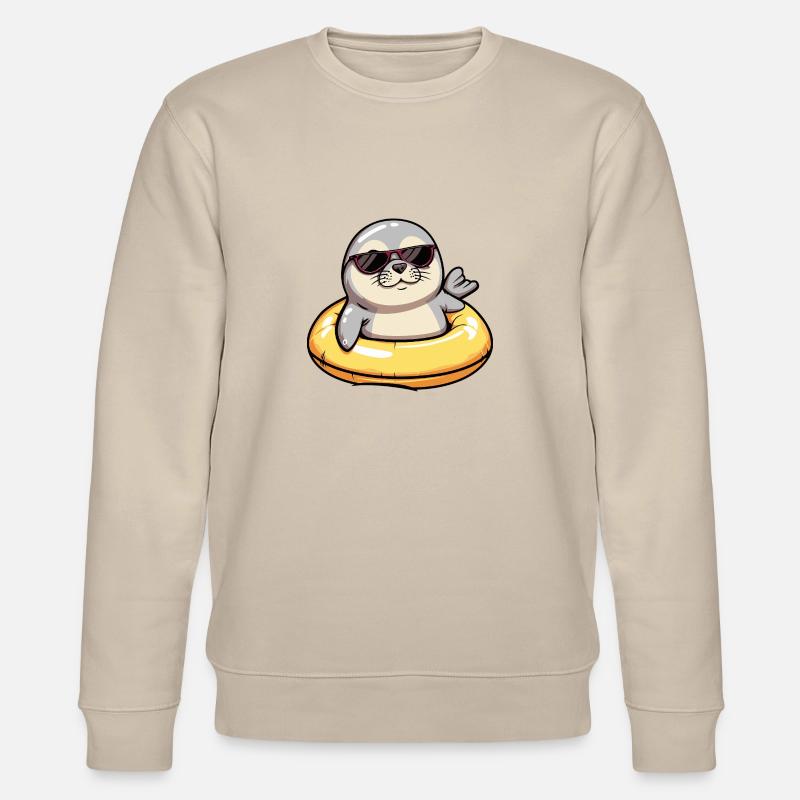 Robbe Comic Cool - Stanley/Stella CHANGER Unisex Organic Sweatshirt - beige