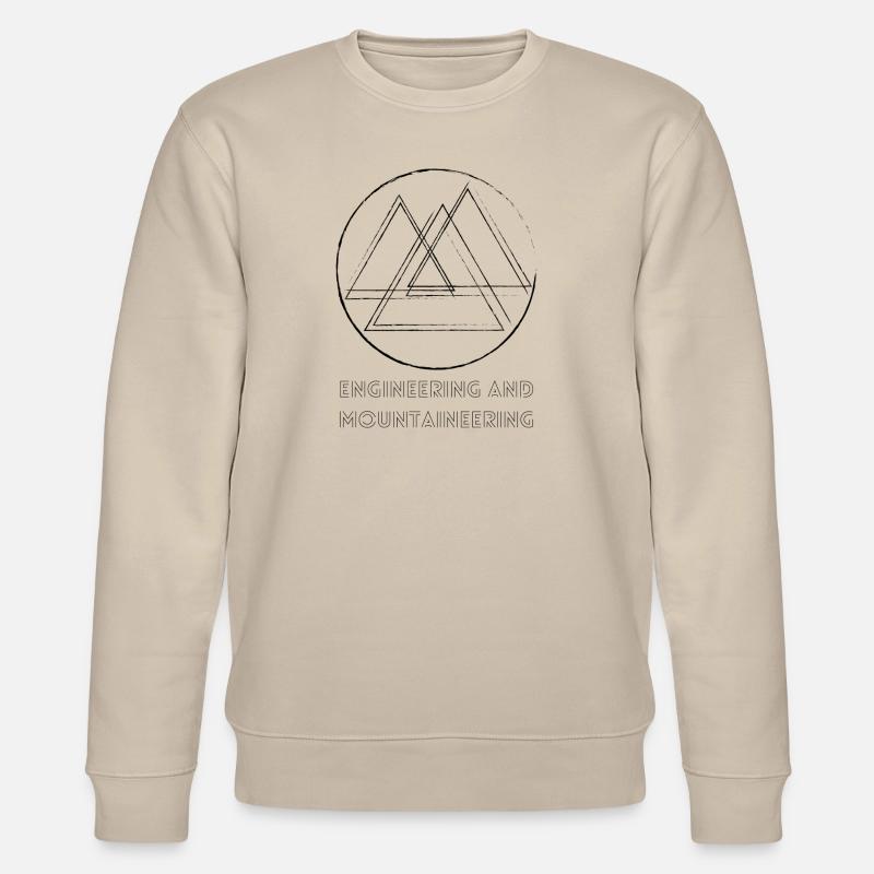 Berge / Engineering and Mountaineering - Stanley/Stella Unisex Bio-Sweatshirt CHANGER  - Beige