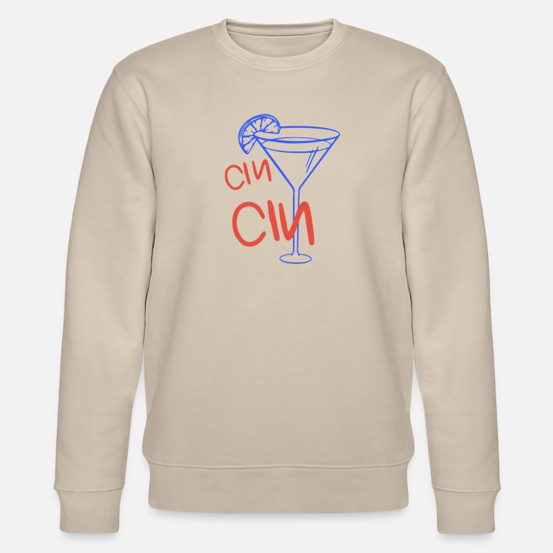 cin cin - Stanley/Stella Unisex Bio-Sweatshirt CHANGER  - Beige