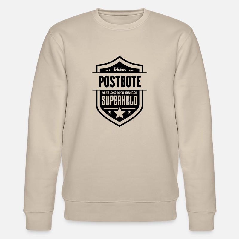 Super Postbote - Stanley/Stella Unisex Bio-Sweatshirt CHANGER - Beige