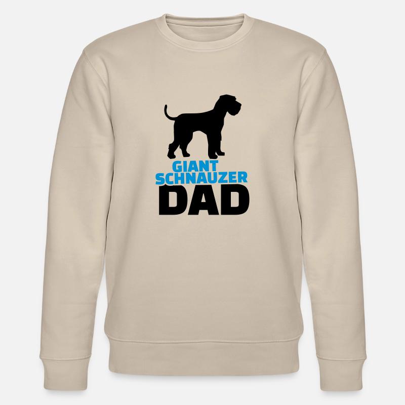 Giant Schnauzer Dad - Sweat bio CHANGER Stanley/Stella Unisexe - beige