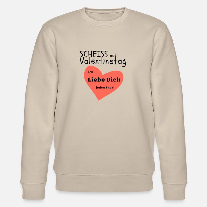 Relation amoureuse de la Saint-Valentin - Sweat bio CHANGER Stanley/Stella Unisexe - beige