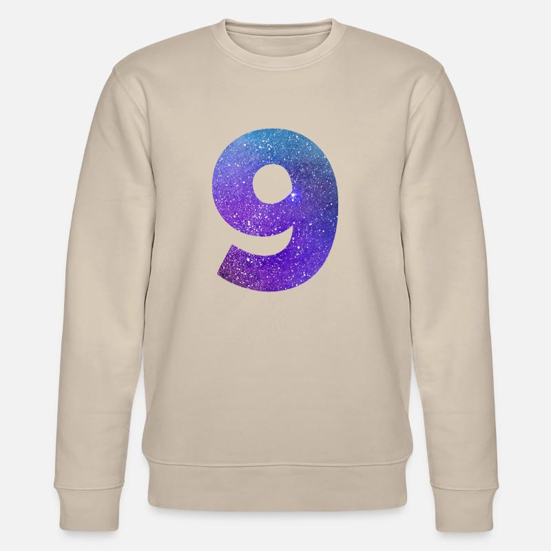 Galaxie Nummer 9 - Stanley/Stella Unisex Bio-Sweatshirt CHANGER  - Beige