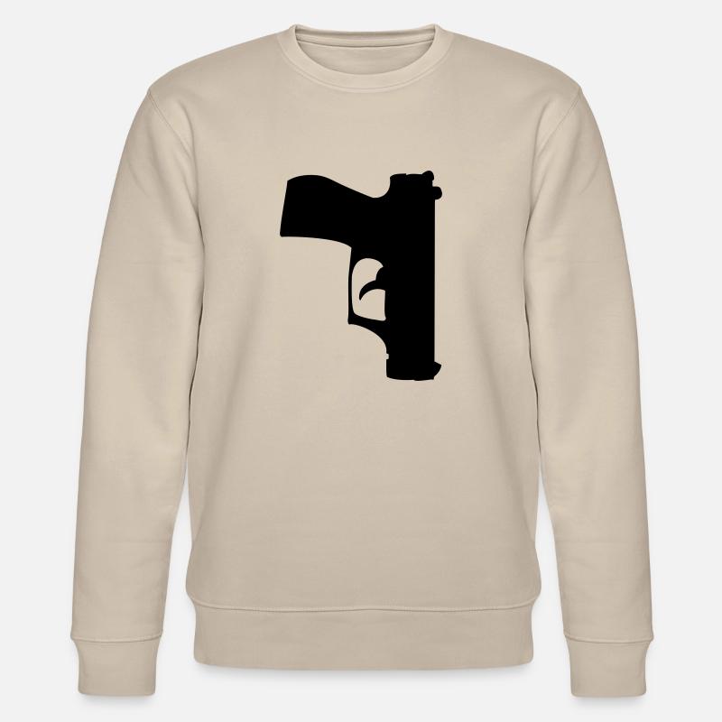 Pistole - Stanley/Stella Unisex Bio-Sweatshirt CHANGER  - Beige