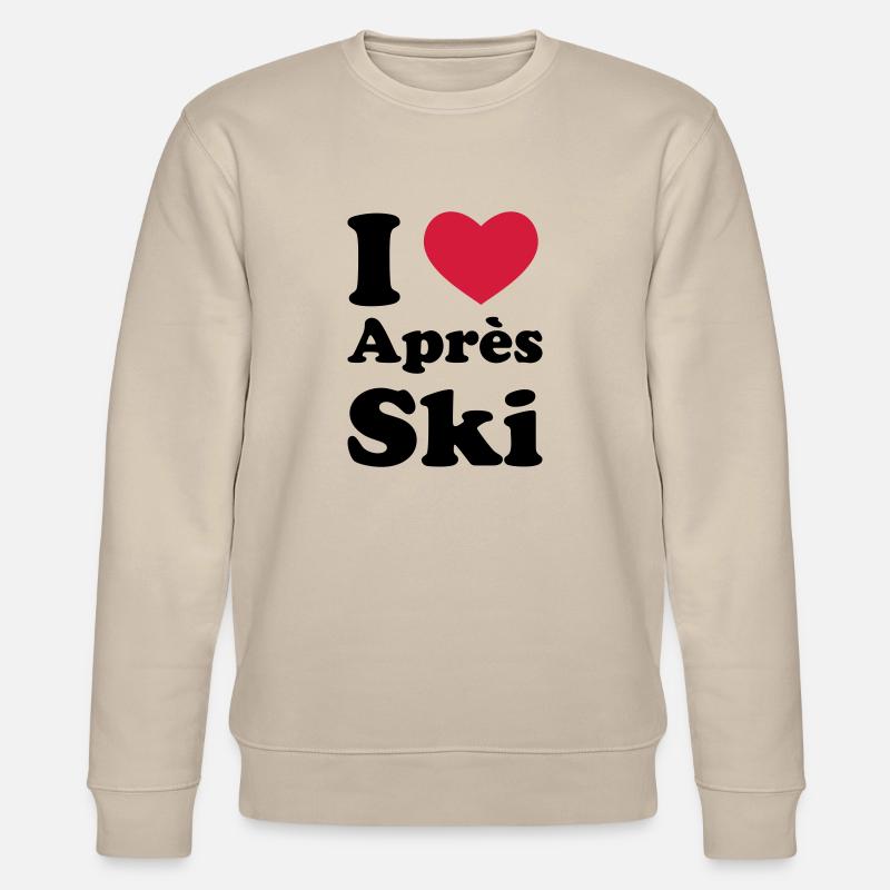 Après Ski Skiing - Sweat bio CHANGER Stanley/Stella Unisexe - beige