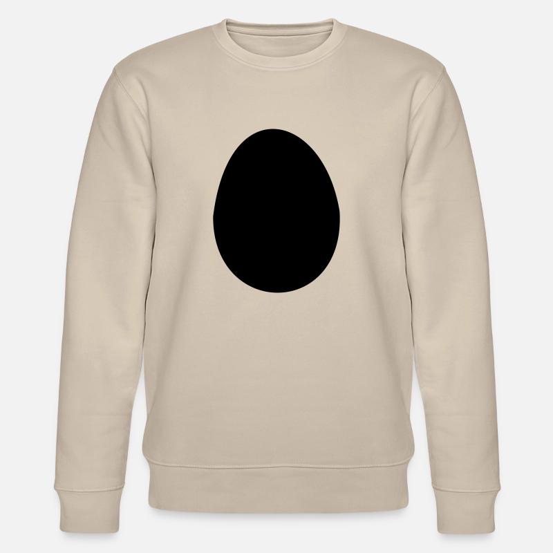 forme d'oeuf - Sweat bio CHANGER Stanley/Stella Unisexe - beige