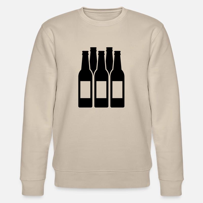 Bierflaschen - Stanley/Stella Unisex Bio-Sweatshirt CHANGER  - Beige