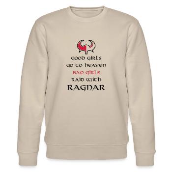 Bad Girls Raid With Ragnar - Sweat bio CHANGER Stanley/Stella Unisexe - beige - Devant - Nik (191cm) & Marisol (170cm)
